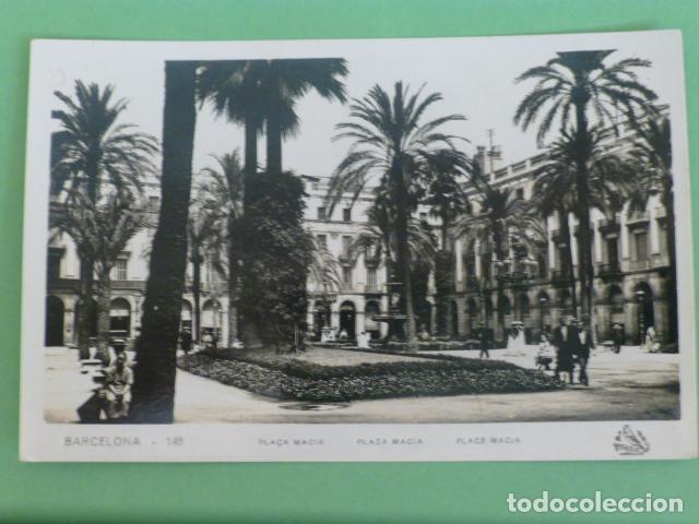 Postales: BARCELONA PLAZA MACIA - Foto 1
