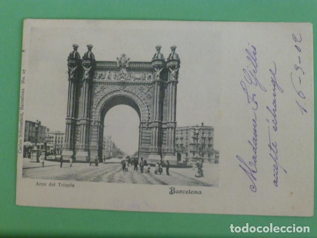 Postales: BARCELONA ARCO DEL TRIUNFO - Foto 1