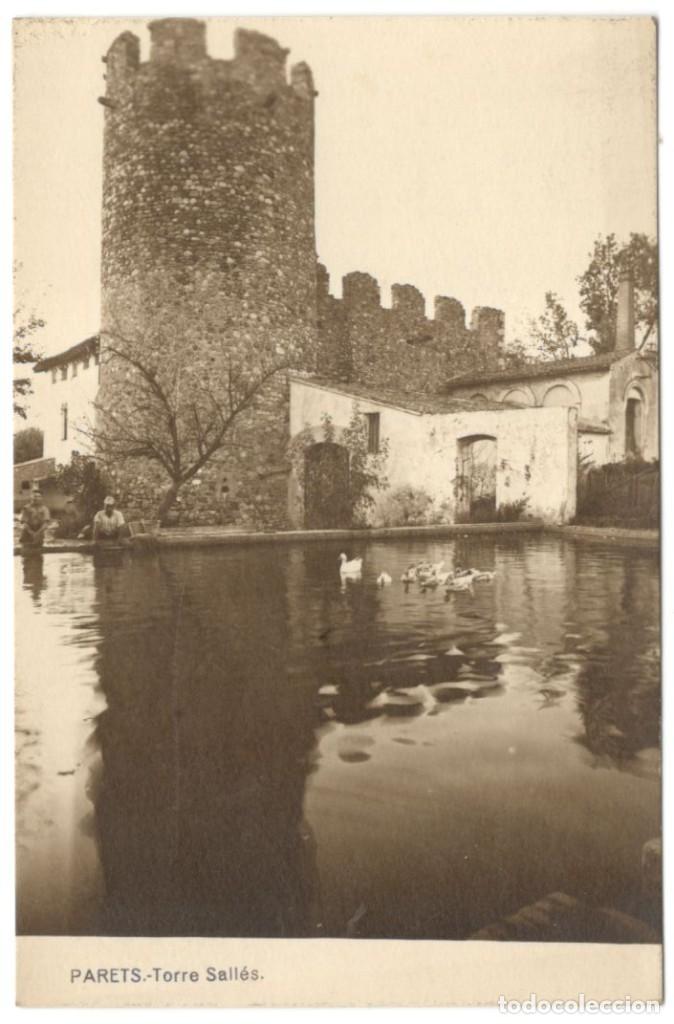 Cartoline: POSTAL FOTOGRAFICA. PARETS: TORRE SALL&Eacute;S. sin circular