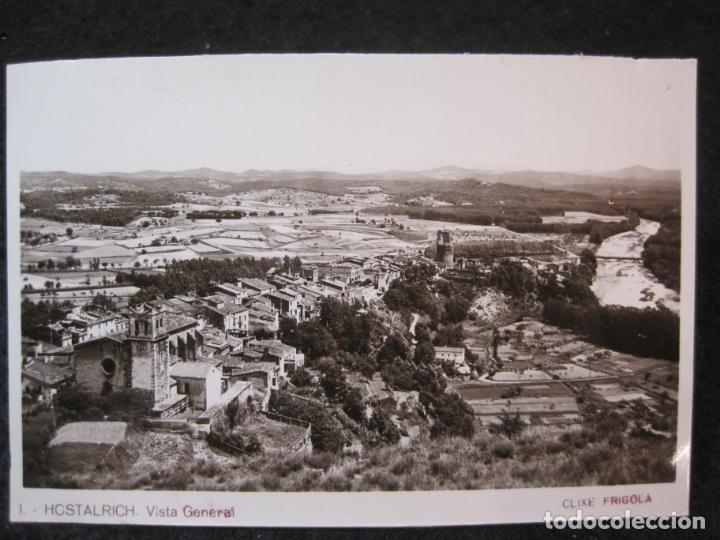 Postcards: HOSTALRICH-VISTA GENERAL-CLIXE FRIGOLA-1-FOTOGRAFICA-POSTAL ANTIGUA-(88.183)