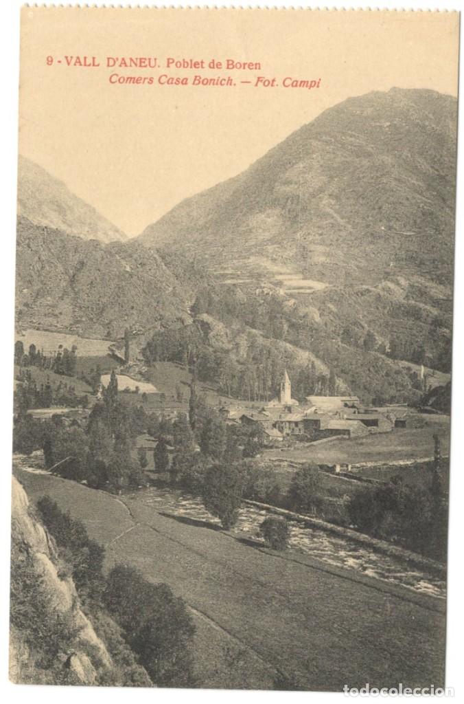Postcards: VALL D'ANEU: POBLET DE BOREN.N&ordm; 9. COMERS CASA BONICH - FOT CAMPI. THOMAS. sin circular
