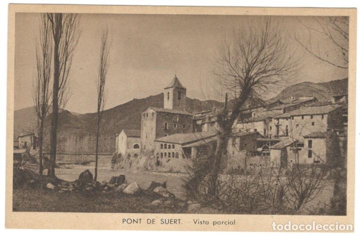 Cartes Postales: PONT DE SUERT: VISTA PARCIAL. EDICIONES E. SAURA. sin circular