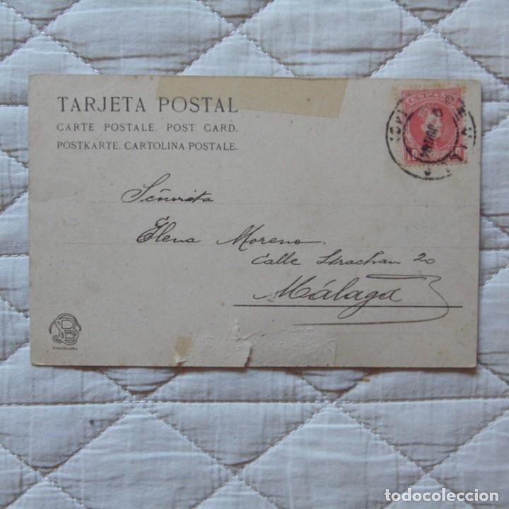 Postales: Parque la Cascada. Barcelona.1904. - Foto 2