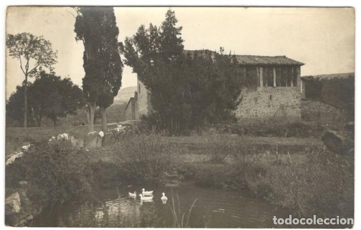 Cartoline: POSTAL FOTOGRAFICA: MAS&Iacute;A CON BALSA Y PATOS - SIN CIRCULAR