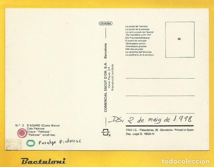Postales: SAgar&oacute;. Cala Pedrosa - Foto 2