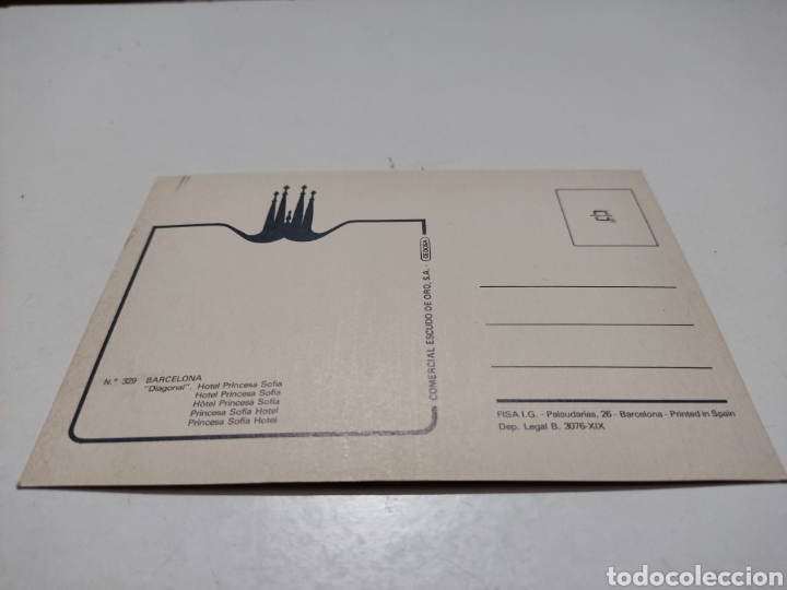 Postales: Postal Barcelona, diagonal - Foto 2
