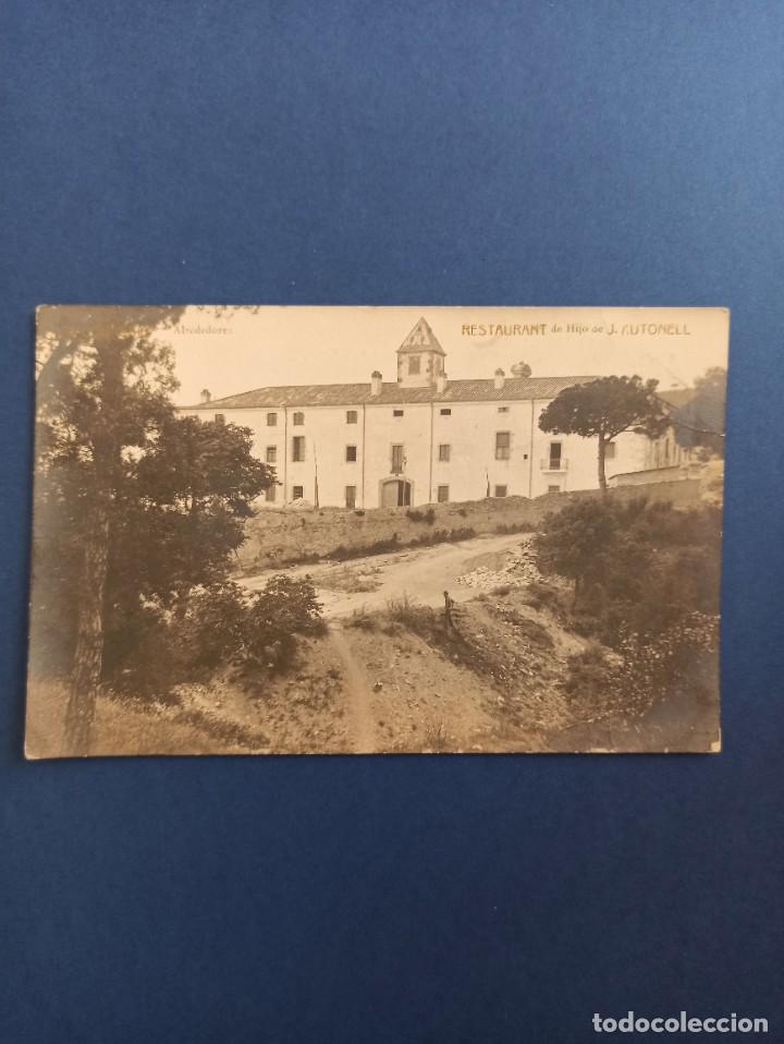 Postales: Original y antigua postal de La Conreria. Tiana. Restaurant Hijo de J. Autonell.