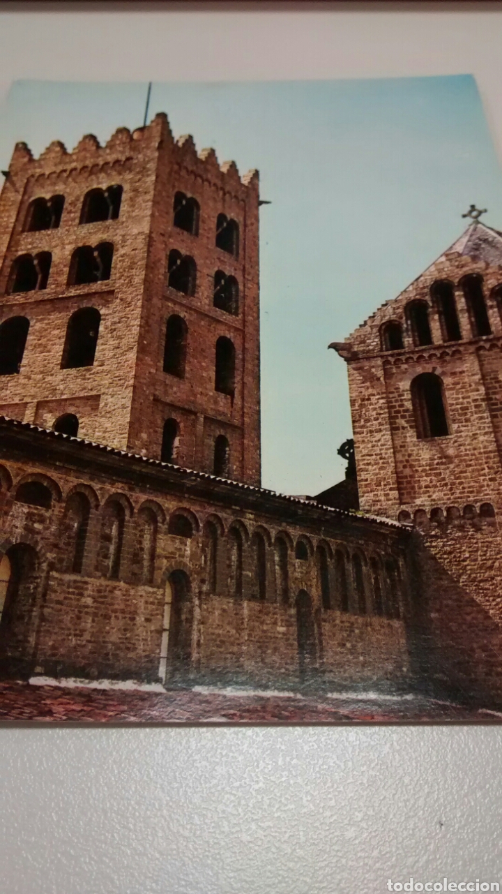 Postales: RIPOLL. TORRE DEL MONASTERIO. EDICIONES ARRIBAS. SIN CIRCULAR. - Foto 1