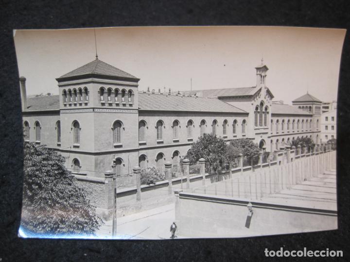 Postkarten: BARCELONA-ESCUELA REFORMA-ASILO DURAN-VISTA GENERAL-FOTOGRAFIA ANTIGUA-ARCHIVO ROISIN-(88.754)