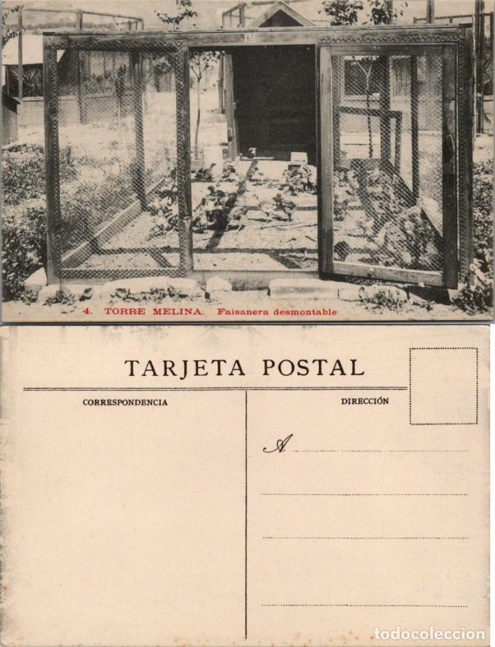 Postales: Torre Melina - Faisanera desmontable - No consta fot&oacute;grafo ni editor - 140x90mm.