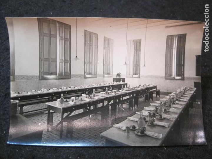 Postales: ARENYS DE MAR-COLEGIO DE LA PRESENTACION-COMEDOR-FOTOGRAFIA ANTIGUA-ARCHIVO ROISIN-(88.812)