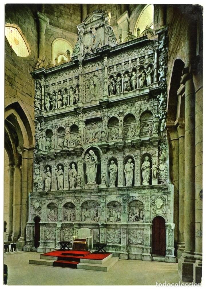 Postales: N&ordm; 37-TARRAGONA. REAL MONASTERIO DE POBLET. Iglesia... Sin circular. EDICIONES DEL MONASTERIO