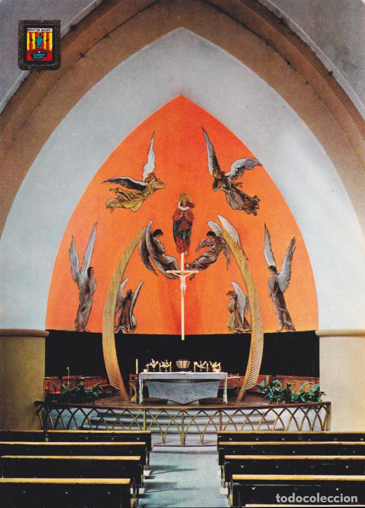 Postales: EL PALLARS, PONT DE SUERT, ALTAR MAJOR &ndash; ESCUDO DE ORO N&ordm;957 &ndash; S/C