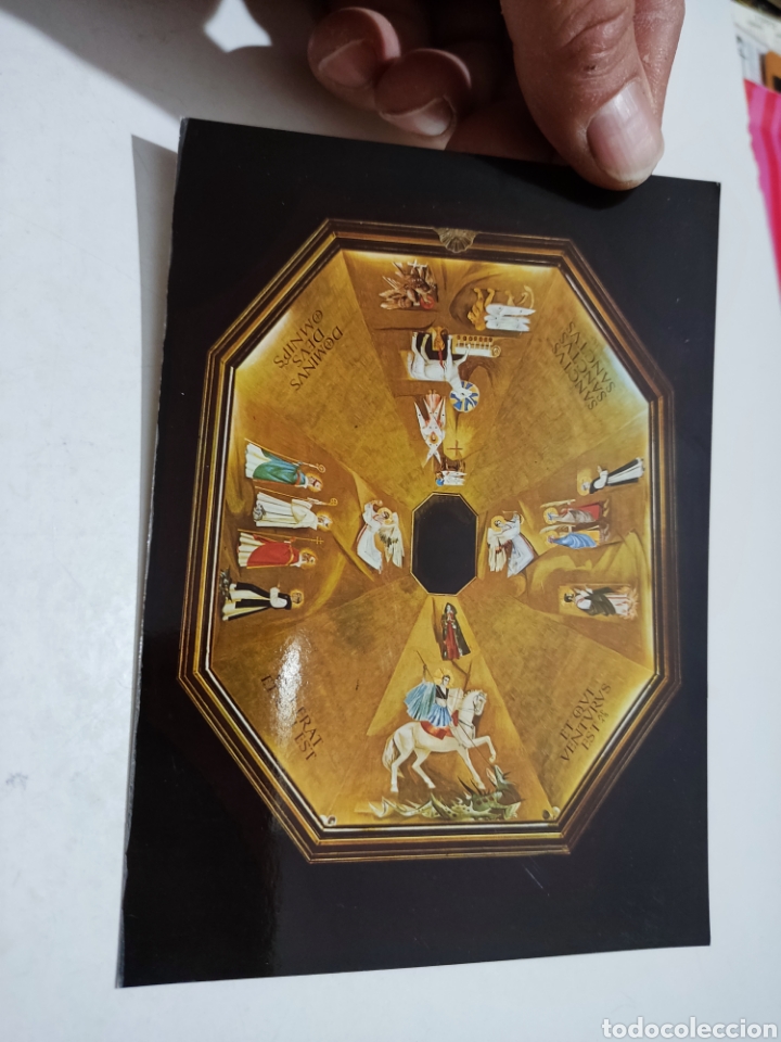 Postales: Postal real monasterio de Poblet c&uacute;pula de la capilla de las reliquias