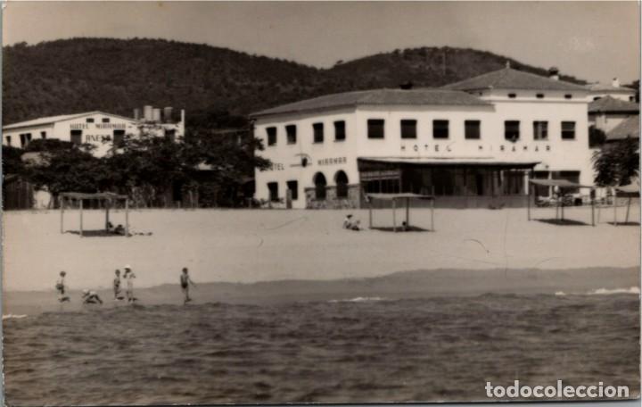 Postales: Playa de Aro - Hotel Miramar - No consta fot&oacute;grafo ni editor - 141x88mm. - In&eacute;dita en Todocolecci&oacute;n.