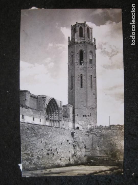 Postales: LLEIDA-CATEDRAL VIEJA-EL CAMPANARIO-FOTO CUYAS-23-POSTAL ANTIGUA-(89.364)