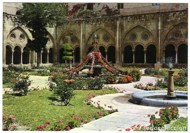 Postales: N&ordm; 520-TARRAGONA. Claustro de la catedral. Sin circular. ED. FOTOGRAF&Iacute;A CHINCHILLA