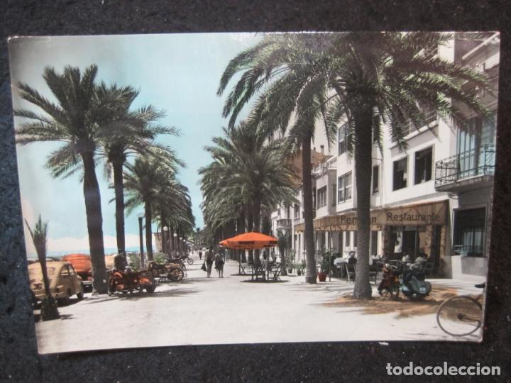 Postkarten: VILANOVA I LA GELTRU-PASEO NTRA SRA DEL CARMEN Y PLAYA-POSTAL ANTIGUA-(89.453)