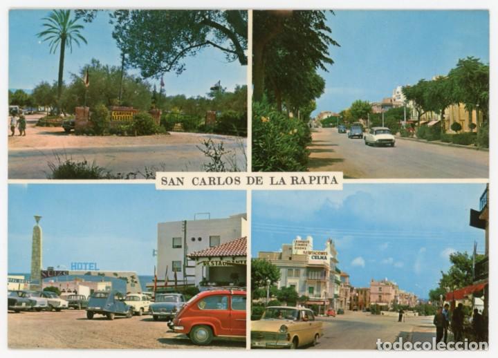 Postales: m09154 sant carles rapita camping alfaques hotel suizo 1966 harris n&ordm;5 opel rekord citroen ds seat