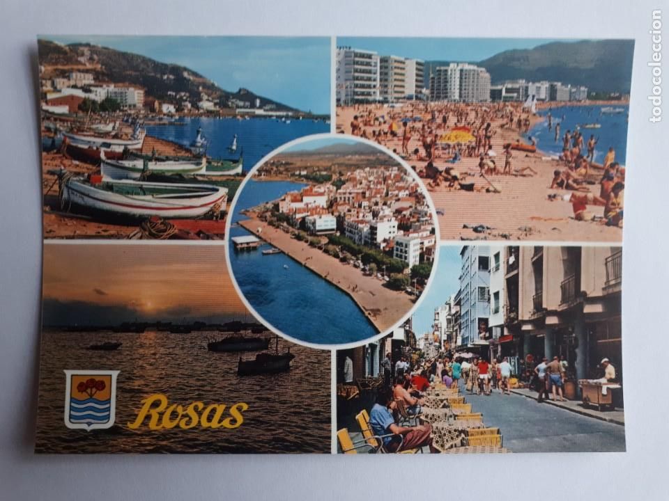 Postales: ROSES. POSTAL. ANYS 70 - Foto 1