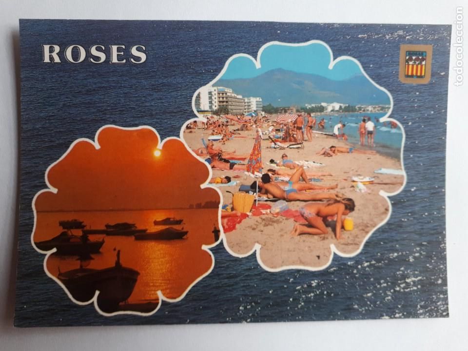 Postales: ROSES. POSTAL. ANYS 70 - Foto 1