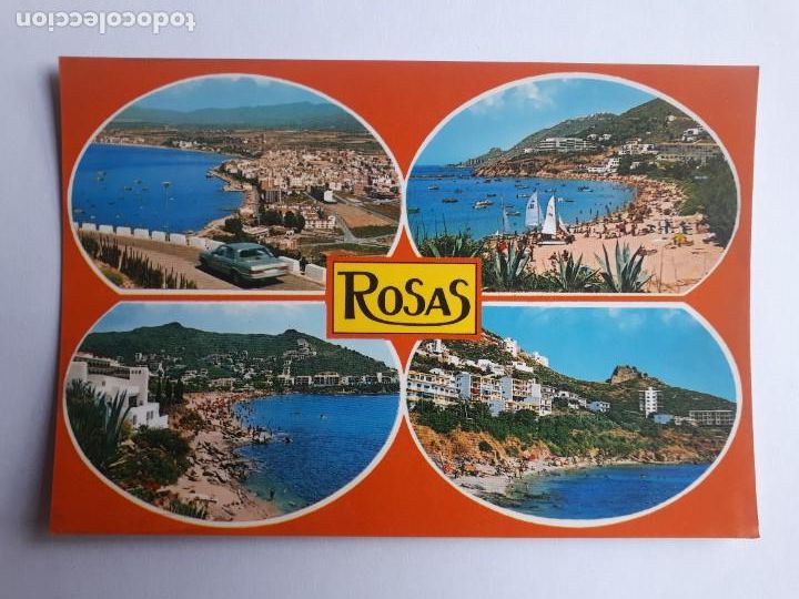 Postales: ROSES. POSTAL. ANYS 70 - Foto 1