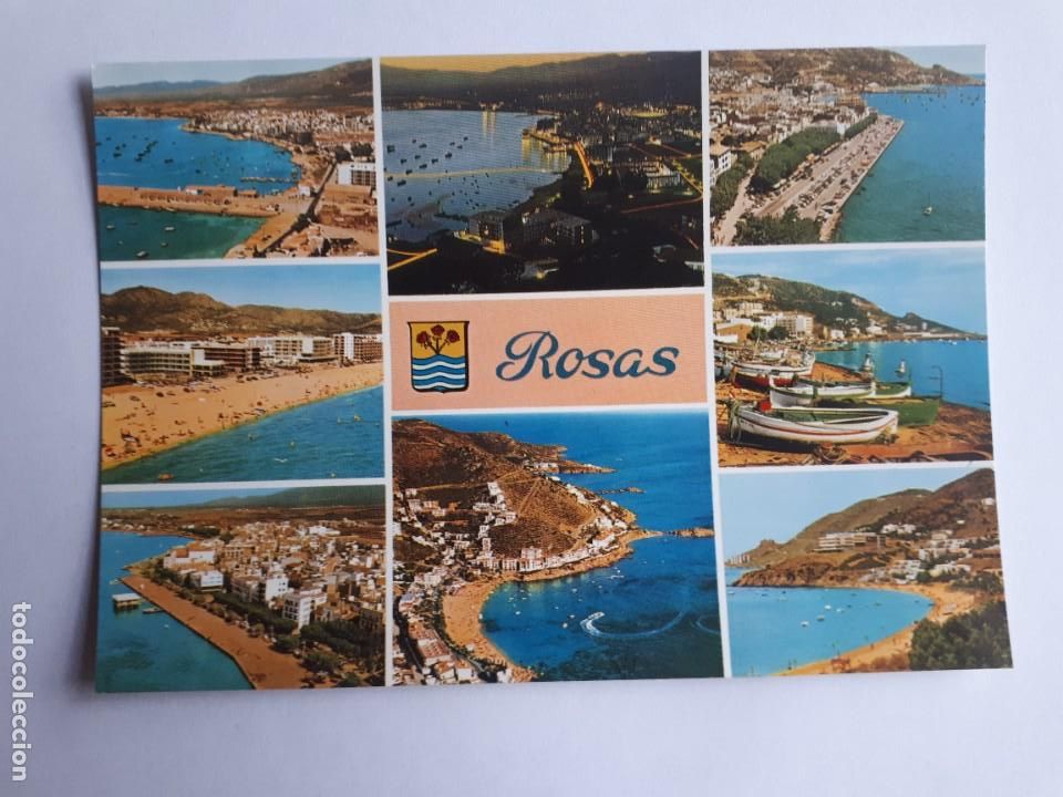 Postales: ROSES. POSTAL. A&Ntilde;OS 70