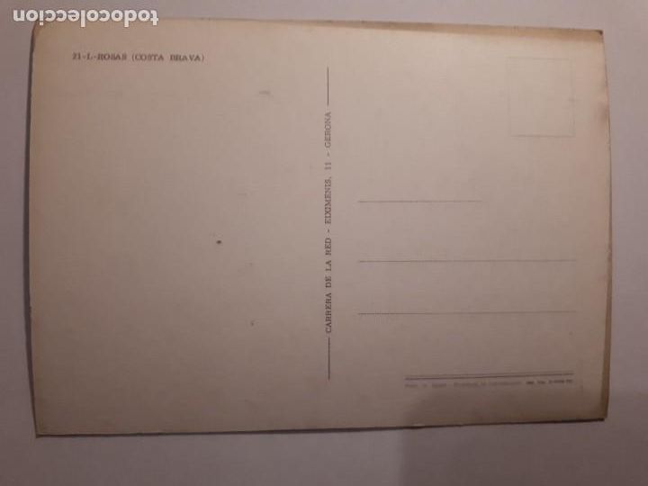 Postales: ROSES. POSTAL A&Ntilde;OS 70 - Foto 2