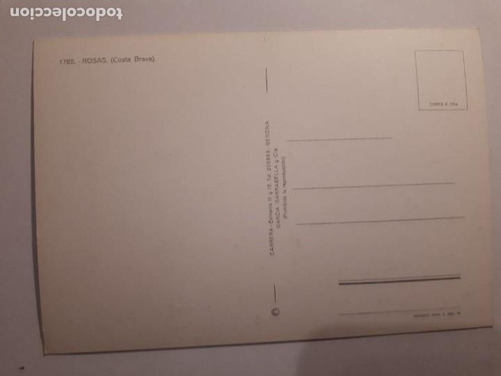Postales: ROSES. POSTAL A&Ntilde;OS 70 - Foto 2