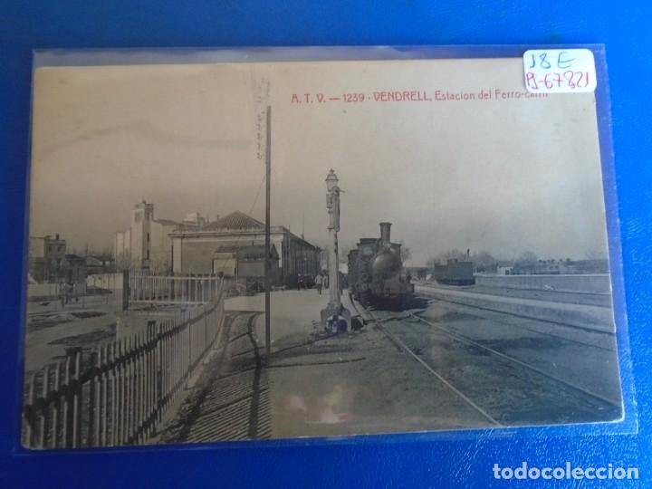Cartoline: (PS-67821)POSTAL DE VENDRELL-ESTACION DEL FERRO-CARRIL.A.T.V.1239