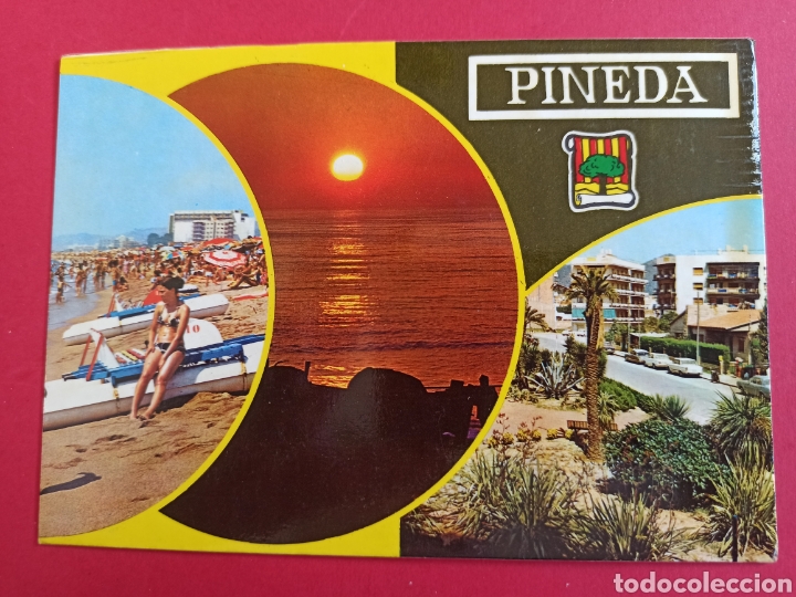 Postales: Pineda de Mar, Barcelona. - Foto 1