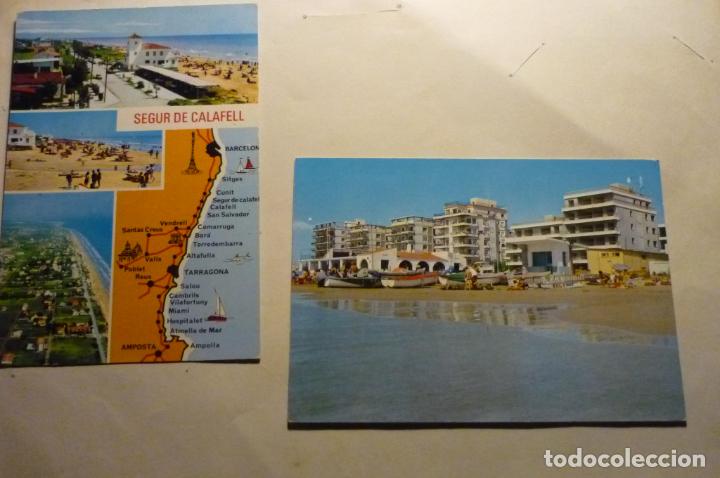 Postales: lote postales segur de calafell.-&iexcl;&iexcl;1 escrita&iexcl;&iexcl;cm