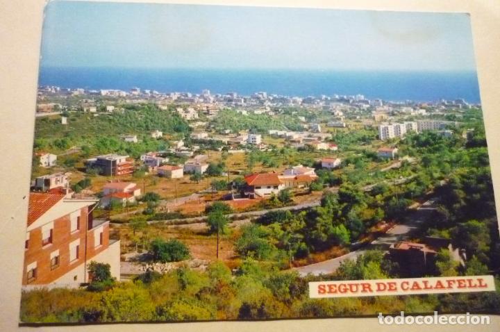Postales: postal segur de calafell-general escrita cm
