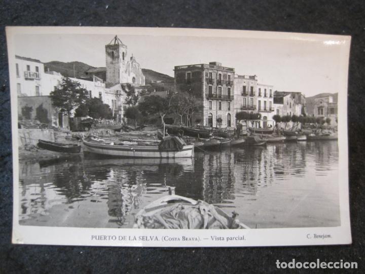 Cartes Postales: PORT DE LA SELVA-VISTA PARCIAL-FOTOGRAFICA C.BENEJAM-POSTAL ANTIGUA-(89.768)