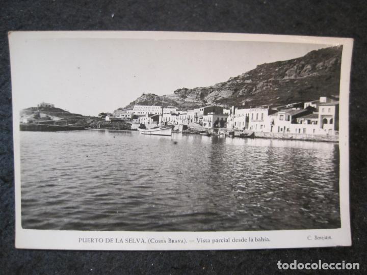 Postkarten: PORT DE LA SELVA-VISTA PARCIAL-FOTOGRAFICA C.BENEJAM-POSTAL ANTIGUA-(89.769)
