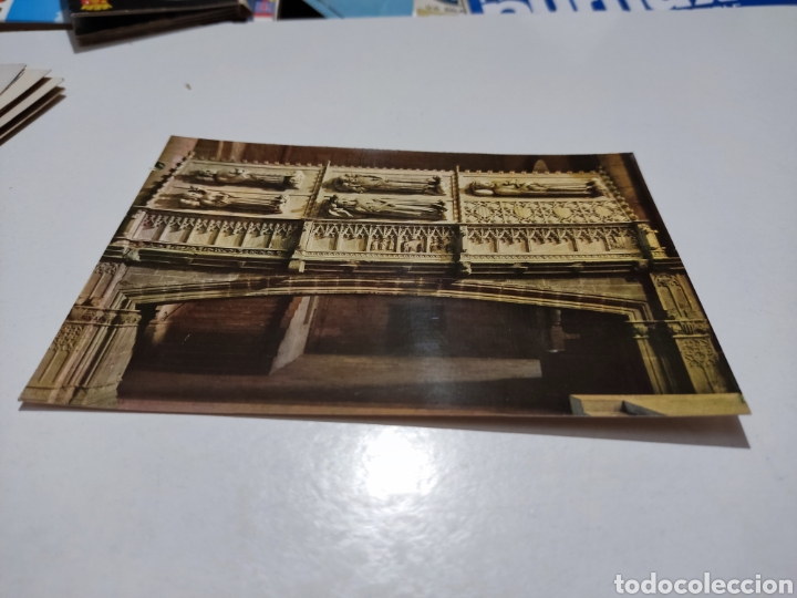 Postales: Postal monasterio de Poblet tumbas reales