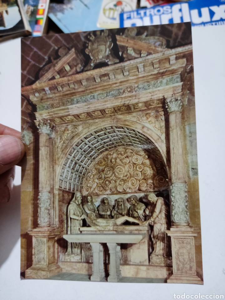 Postales: Postal monasterio de Poblet altar