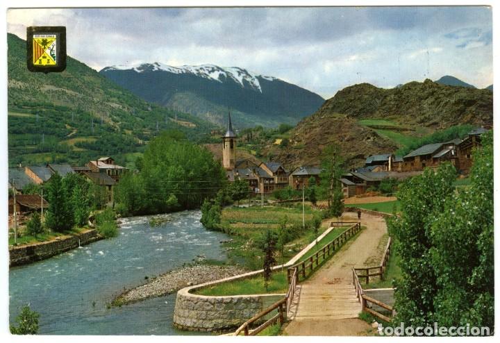 Postales: N&ordm; 972-LLE&Iacute;DA. El Pallars. Detalle de Esterri de Aneu. Sin circular. ED. SOBERANAS