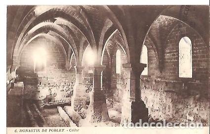 Postais: ANTIGUA POSTAL 6 MONASTIR DE POBLET CELLER