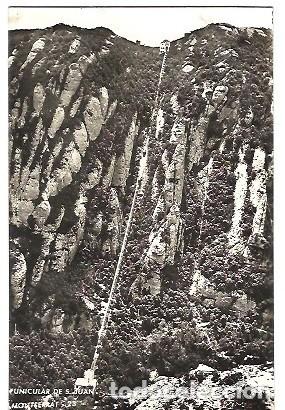 Postales: ANTIGUA POSTAL 23 MONTSERRAT FUNICULAR DE SAN JUAN ZERKOWITZ