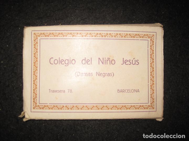 Postales: BARCELONA-COLEGIO DEL NI&Ntilde;O JESUS-DAMAS NEGRAS-BLOC CON 20 POSTALES ANTIGUAS-FERGUI-VER FOTOS-(89.963