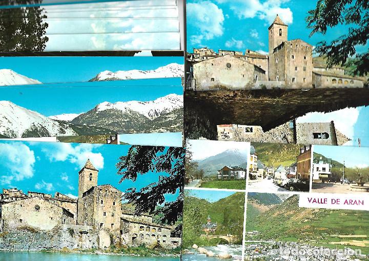Postales: 19 POSTALES DEL VALLE DE ARAN PIRINEO NUEVAS SIN CIRCULAR