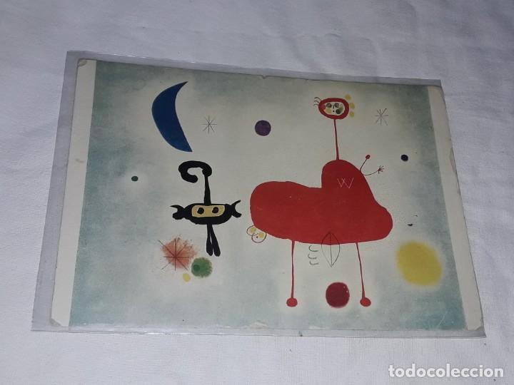 Postales: Postal Joan Mir&oacute; La Luna - Foto 2