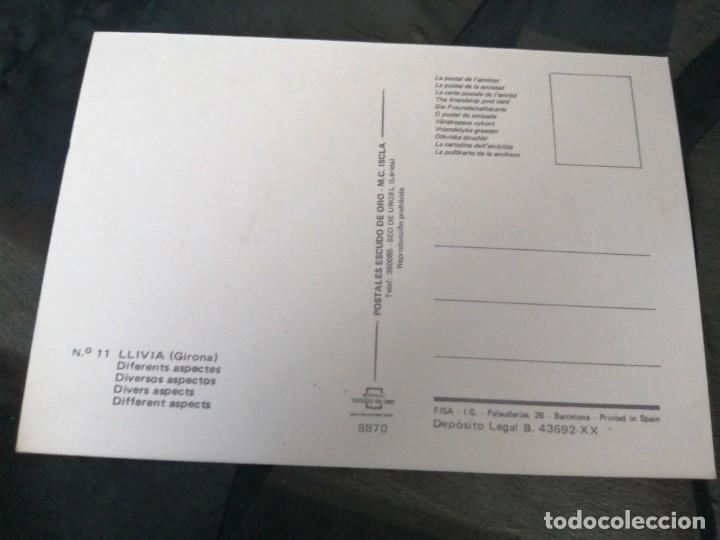 Postales: LLIVIA, GIRONA , ANTIGUA POSTAL SIN CIRCULAR. - Foto 2
