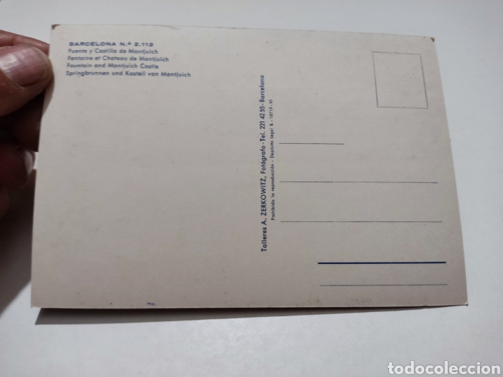 Postales: Postal Barcelona - Foto 2