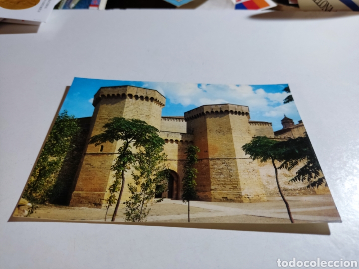 Postales: Postal Real Monasterio de Poblet puerta Real