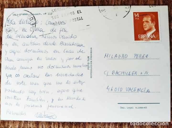 Postales: GAUSACH - VALL DARAN - LERIDA - Foto 2