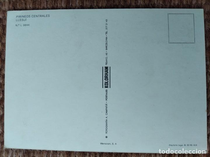 Postales: LLESUI - LERIDA - Foto 2