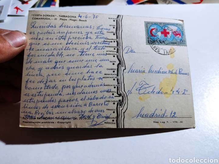 Postales: Postal Comarruga - Foto 3