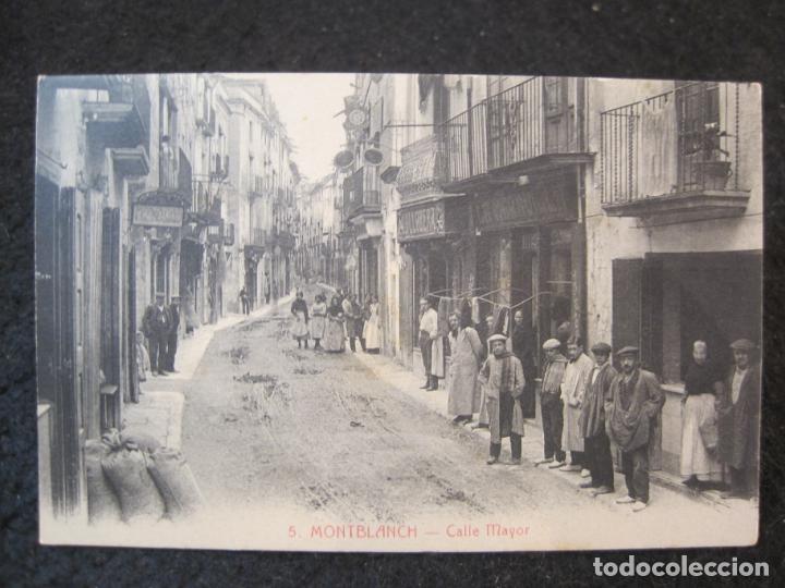 Postales: MONTBLANCH-CALLE MAYOR-5-ROISIN-POSTAL ANTIGUA-(90.197)